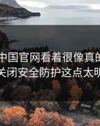 kaiyun中国官网看着很像真的，但让你关闭安全防护这点太明显